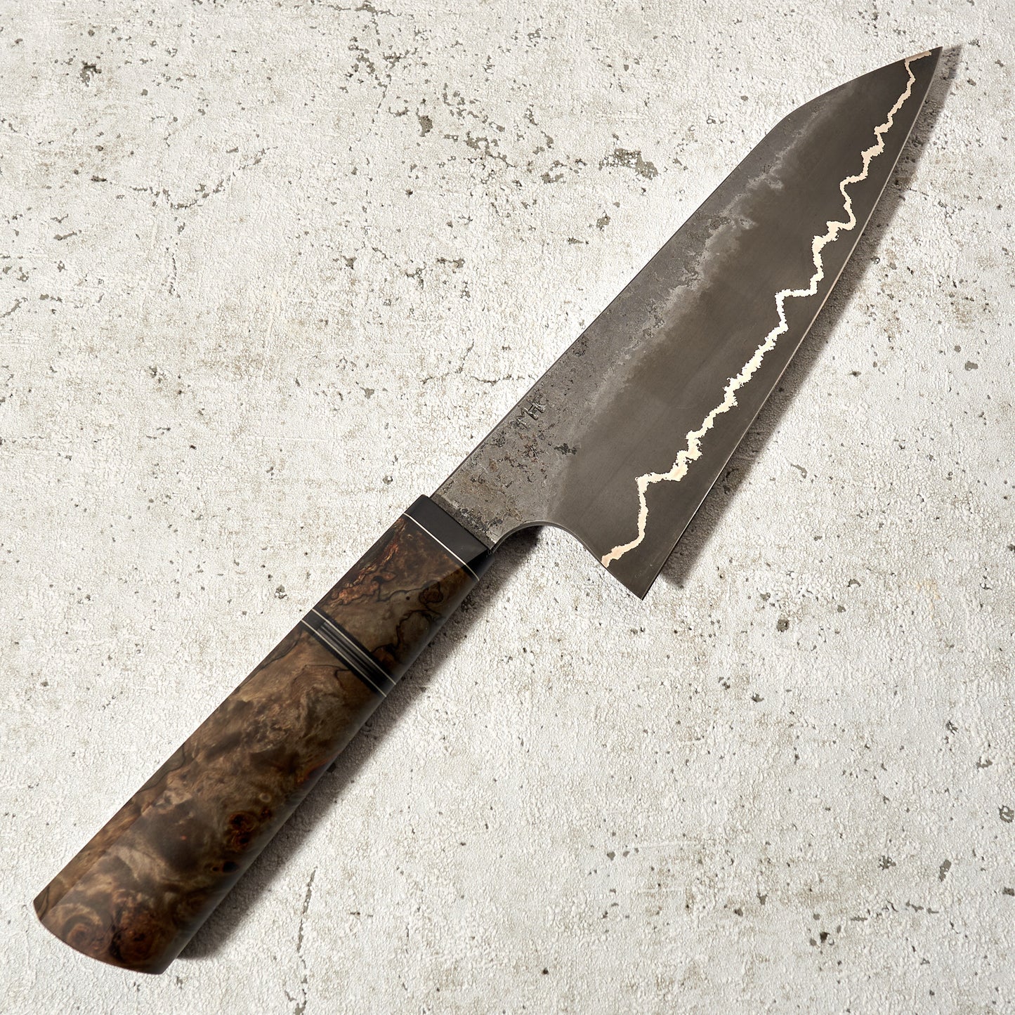Santoku 180mm Silverline 1.2842