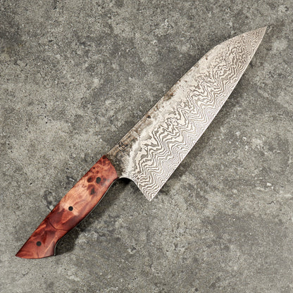 Santoku 190mm 60 layer Damascus Full Tang