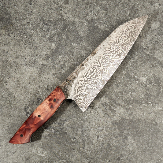 Santoku 190mm 60 layer Damascus Full Tang