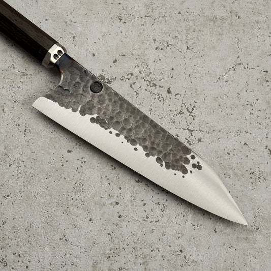 Santoku 210mm 'Denty' KU Bog Oak & Stainless