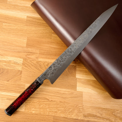 Sujihiki 315mm 'Denty' Blackout Huberite & Titanium