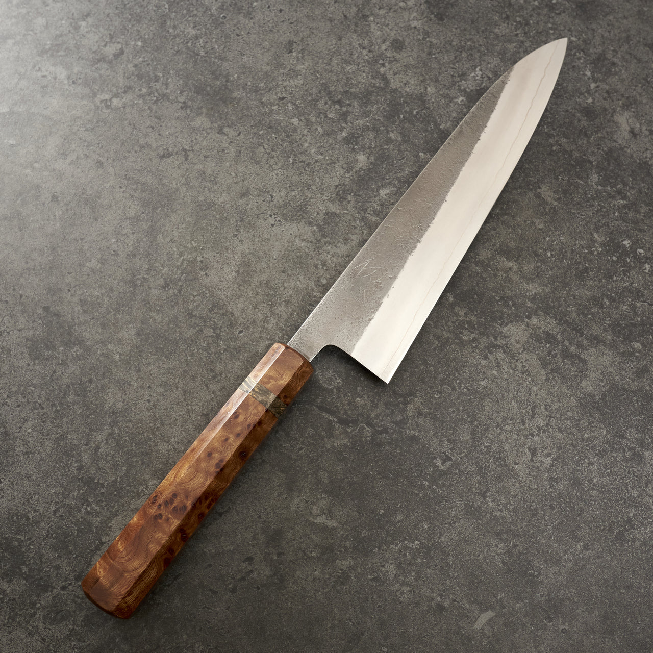 Yoshikane X Isasmedjan SKD Gyuto 210mm Custom Handle - Blade