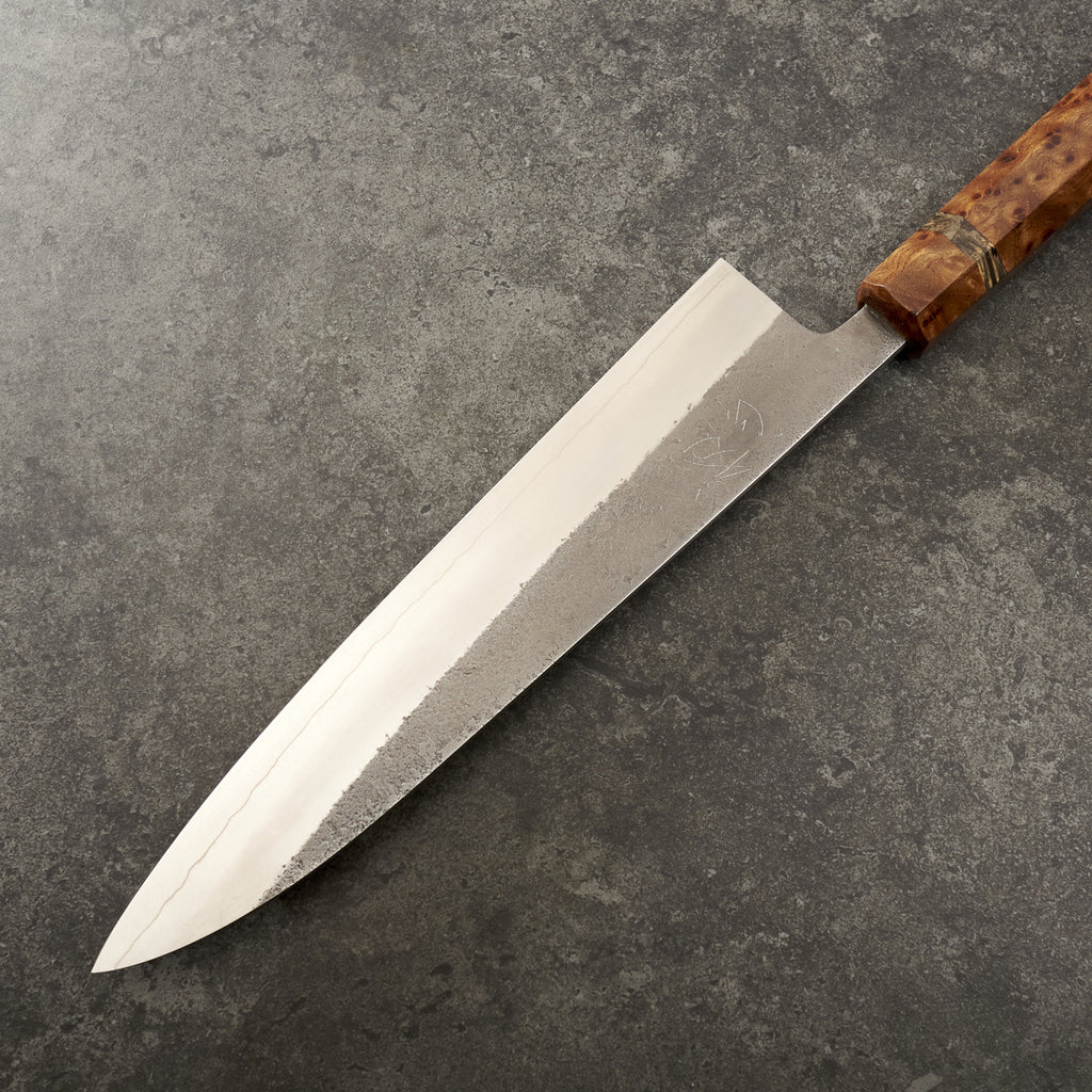 Yoshikane X Isasmedjan SKD Gyuto 210mm Custom Handle - Profile