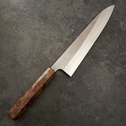 Yoshikane X Isasmedjan SKD Gyuto 240mm Custom Handle - Blade