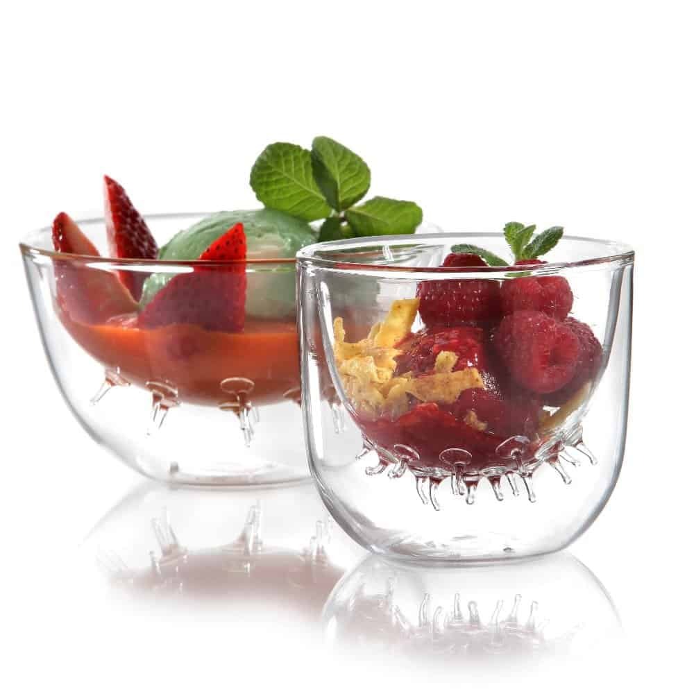 Zieher Amuse Glass Bowl Double Walled 250ml Lifestyle
