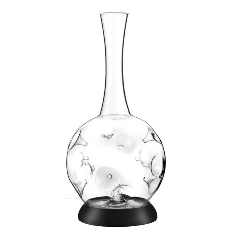 Zieher Eddy Decanter Carafe with Base Ring